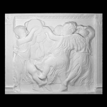 dancing putti scan angel relief fullbody 3d print model - Mito3D