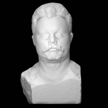 retrato Mikhail frunze escanear hombre 3d print model - Mito3D