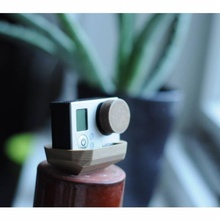 gopro lente copertina guaina + In piedi gadget elettronica telecamera tecnologia 3d print model - Mito3D