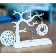 joyería joya árbol menaje puesto joyas 3d print model - Mito3D