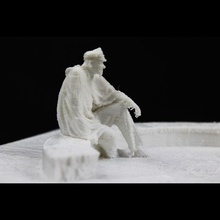 alexander kaminiski lodz polónia scan polonês bronze memorial alexanderkaminski 3d print model - Mito3D