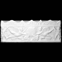 sarcófago flavia sextiliano escanear mármol funerario sextiliana 3d print model - Mito3D