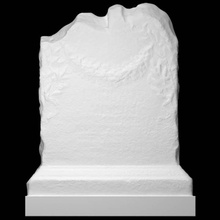 altar dedicated lares augusti scan sculpture marble tombstone stele lares-augusti 3d print model - Mito3D