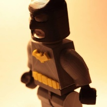 lego batman toys & games freecad selfcad legobatman 3d print model - Mito3D