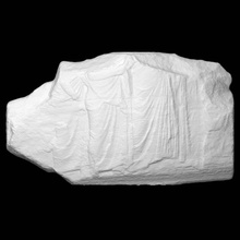 parthenon frieze south xxxvi 93-101 scan block chariot charioteer slab horsemen 3d print model - Mito3D