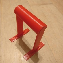 small filament spool holder 1 build 3d printer stand nosupport 3d print model - Mito3D