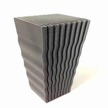 supporto Materiale onda tavolo giardino mobilia mugnaio tavolino materiale 3d print model - Mito3D