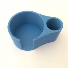 cotton pad q-tip holder & garden 3d print model - Mito3D