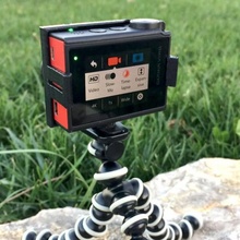 garmin virb ultra 30 acortar montar artilugio electrónica trípode gopro cámara acción virbultra 3d print model - Mito3D