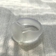 4 w's círculo anel jóias geométrico 3d print model - Mito3D