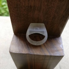bordes cuadrado anillo joyería geométrico 3d print model - Mito3D