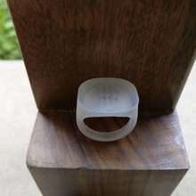 içbükey oval yüzük mücevher geometrik 3d print model - Mito3D