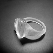 perfeito círculo v4 anel jóias geométrico 3d print model - Mito3D