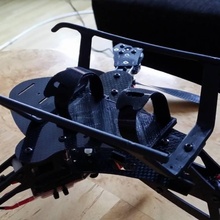 hj-y3 tricopter battery holder gadgets & electronics lipo 3d print model - Mito3D