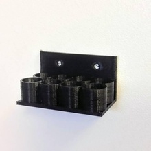 customizable screwdriver wall mount & garden holder precision micro customizer 3d print model - Mito3D