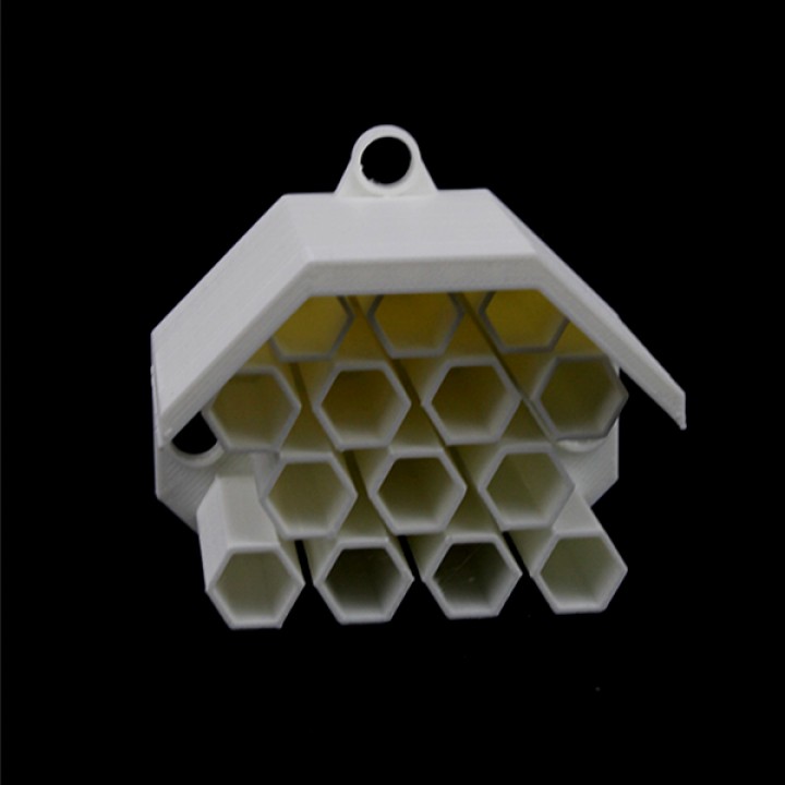 maison d'abeille jardin animal animaux nature faune abeille 3D print model - Mito3D