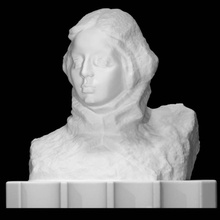 lyusivova portrait analyse femme 3d print model - Mito3D