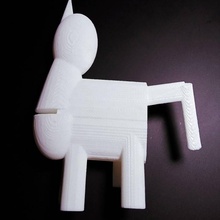 unicorn2 toys & games 3d print model - Mito3D