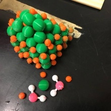 solubility ionic compound nacl model education salt science water molecule chemistry molecules ion dissolve ioniccompound ions sodiumchloride soluble 3d print model - Mito3D
