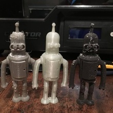 bender opening chest cabinet fan art robot sci-fi animation futurama scifi animated 3d print model - Mito3D