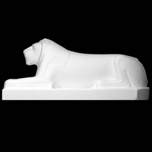 recumbent lion scan animal sculpture stone granite nile 3d print model - Mito3D