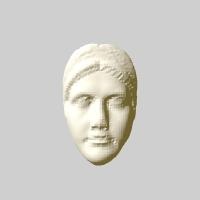 met marble portrait matidia 3d print model - Mito3D