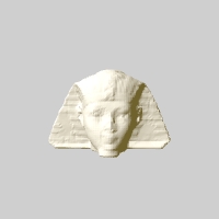 cabeza hombros hatshepsut esfinge 3D print model - Mito3D