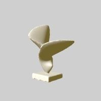 oiseau 3d print model - Mito3D