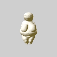 Venüs of Willendorf 3D print model - Mito3D