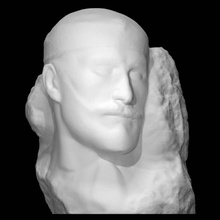 self-portrait scan man portrait 3d print model - Mito3D