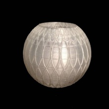 curve orb lampshade & garden curveorblampshadelightlightingbulblampshade 3d print model - Mito3D