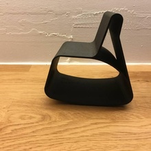 bascule jardin meubles moderne fauteuil 3d print model - Mito3D