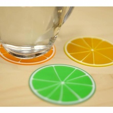 multi-color citrus coaster & garden bbq seasonal summer drinks entertaining multi-filament drink 3d print model - Mito3D