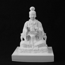 doaist figura museo británico scan ming dinastía gres porcelana provincia shanxi polychromeenamels 3d print model - Mito3D
