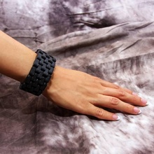 flexible bracelet v55 jewellery cuff jewelry 3d print model - Mito3D
