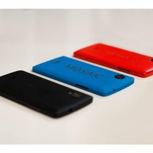 multicolore mobile téléphone lien 5 gadgets électronique iphone Android modèle palette pixel portable cellule multi filament 3d print model - Mito3D