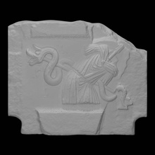 allegory province scan relief 3d print model - Mito3D