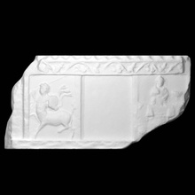 friz Dionysos konular taramak heykel mermer Dionysus 3d print model - Mito3D