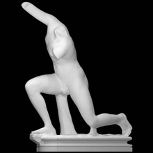 efebo subiaco scansione Roma scultura marmo maschio figurativo adolescente 3d print model - Mito3D