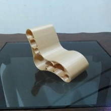 madera silla jardín 3d print model - Mito3D