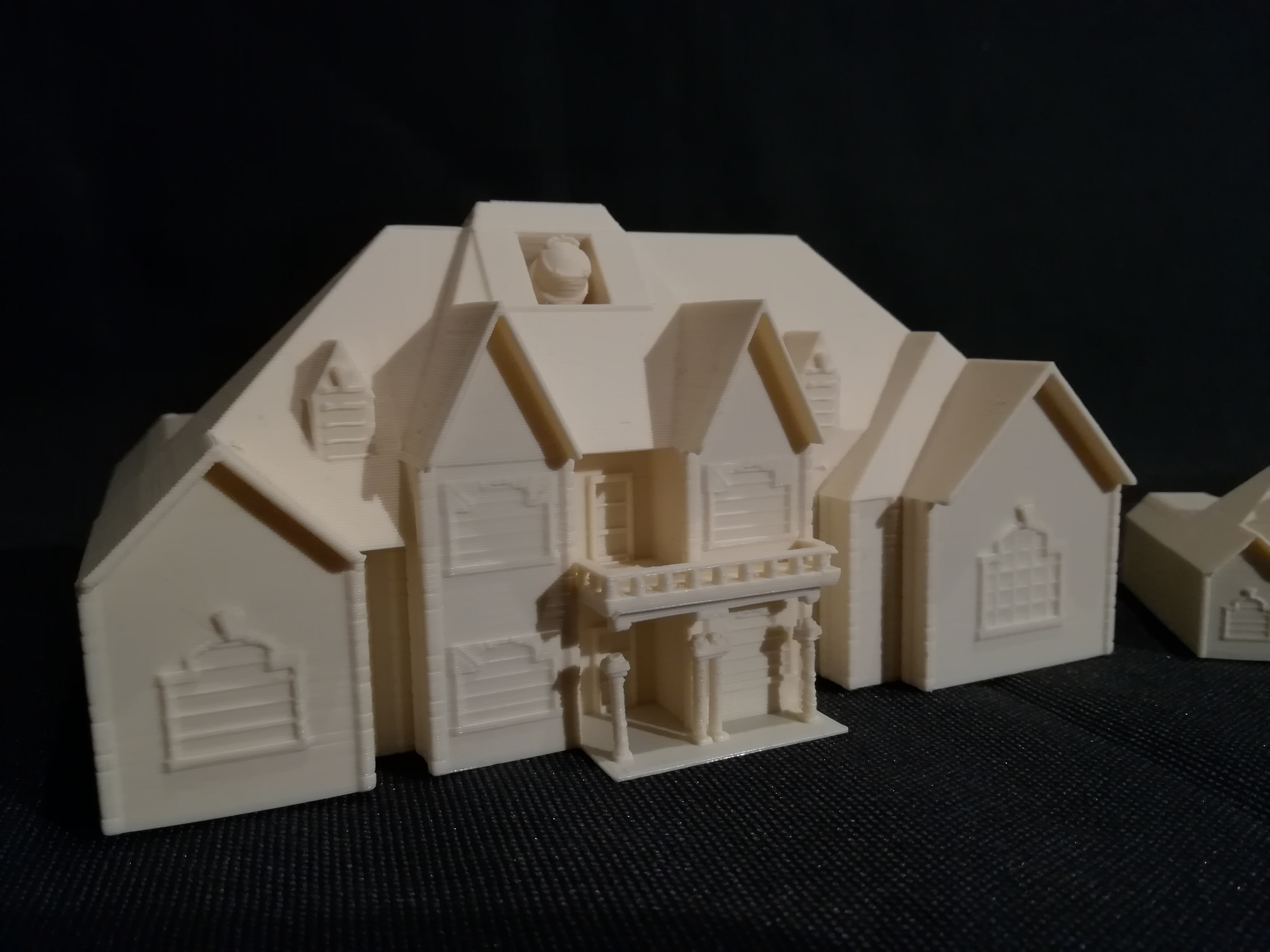 detaylı ev Eğitim 3D print model - Mito3D