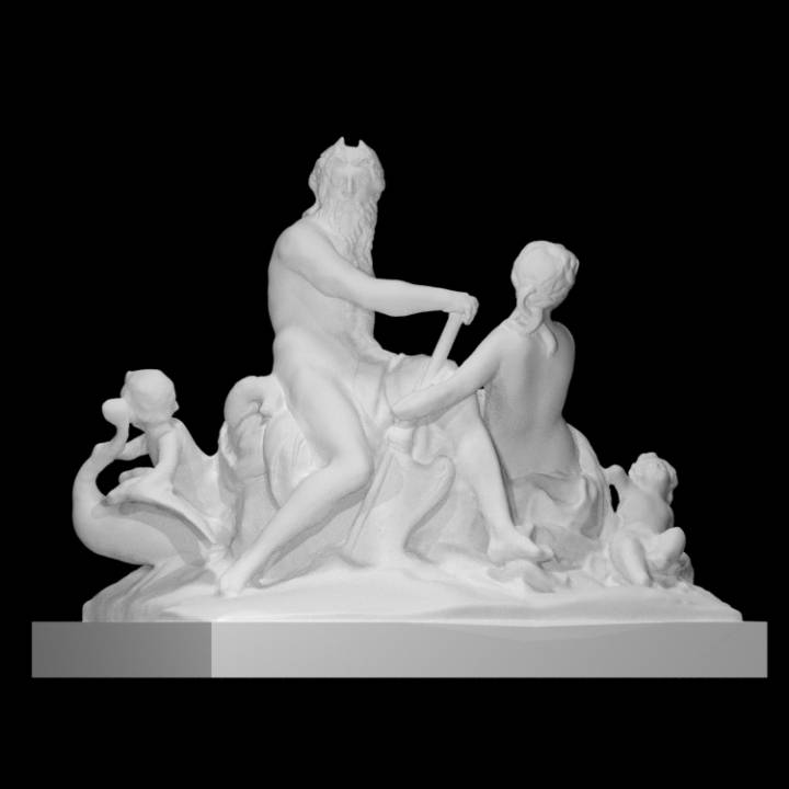 la seine marne scan children river 3D print model - Mito3D