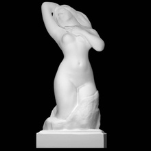 woman kneeling scan fullbody 3d print model - Mito3D
