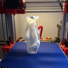 simplesmente distorcido vasos 1 10 jardim vaso modo espiral 3d print model - Mito3D
