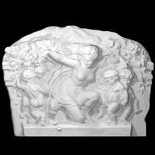 triumph flora scan sculpture plaster relief carpeaux figurative 3d print model - Mito3D