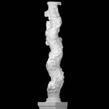 spiral column scan decorative sculpture marble silenus 3d print model - Mito3D
