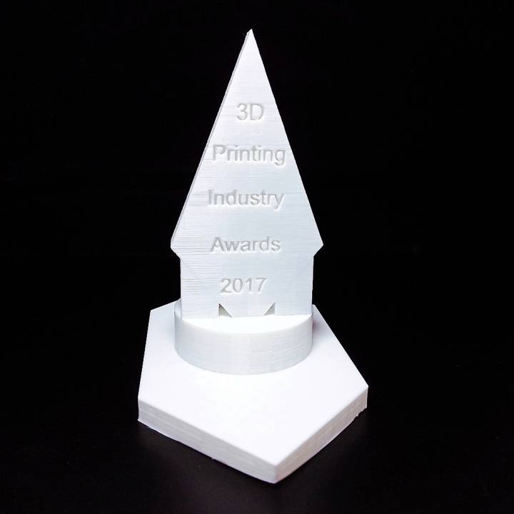 3dpi trophée conception jardin 3D print model - Mito3D