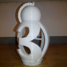 3dpi Kokon vergeben Garten Globus Designwettbewerb 3dpiawards Award2017 world3dprinterawards 3d print model - Mito3D