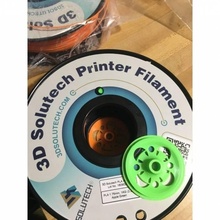 film spool holder spacer anet a8 build 3d printer cool wheel roller solutech threaded rod 3d print model - Mito3D