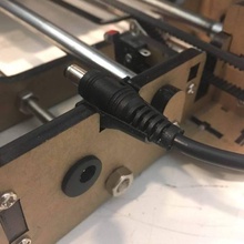 commencer 3d imprimante Puissance câble titulaire soutien construire imakr porte 3d print model - Mito3D